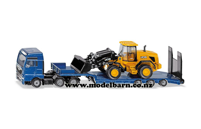 1/87 MAN TGX XXL Low Loader & JCB 457 Wheel Loader Set