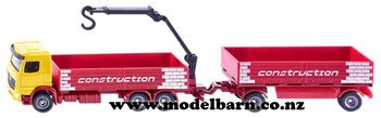 1/87 Mercedes Arocs Hiab Truck & Trailer "Construction"-mercedes-Model Barn