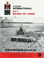 McCormick International A3-1 Una-Beam Disc Harrow Brochure-international-Model Barn