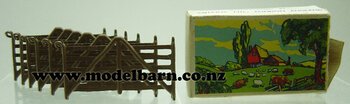 1/32 Field Hurdles (6, dark brown, metal)-parts,-accessories,-buildings-and-games-Model Barn