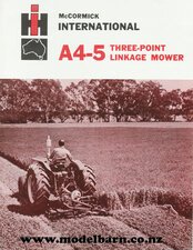 McCormick International A4-5 3-Point Linkage Mower Brochure-international-Model Barn