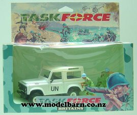 1/32 Land Rover & Soldiers Set (UN) "Taskforce"-land-rover-Model Barn