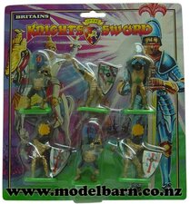 1/32 Knights of the Sword Set C (6)-animals-and-figurines-Model Barn