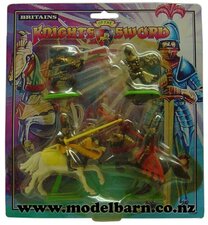 1/32 Knights of the Sword Set E (4)-animals-and-figurines-Model Barn
