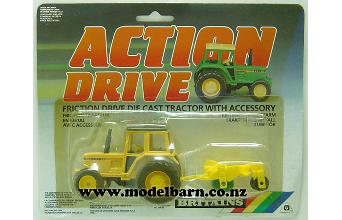 Tractor (yellow) with Discs Set "Action Drive"