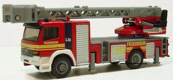 1/87 Mercedes Aerial Ladder Fire Truck-mercedes-Model Barn