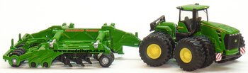 1/87 John Deere 9630 4WD with Amazone Centaur Cultivator-amazone-Model Barn