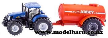 1/50 New Holland T7070 & Abbey Effluent Tanker-new-holland-Model Barn