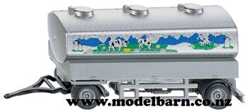 1/50 Milk Tanker Trailer-trailers,-containers-and-access.-Model Barn