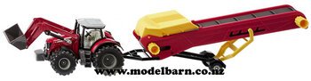 1/50 Massey Ferguson 8690 Dyna VT with Loader & Converyor Belt-massey-ferguson,-mh-Model Barn