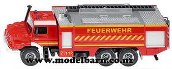 1/50 Mercedes Zetros Fire Engine "Feuerwehr"-mercedes-Model Barn