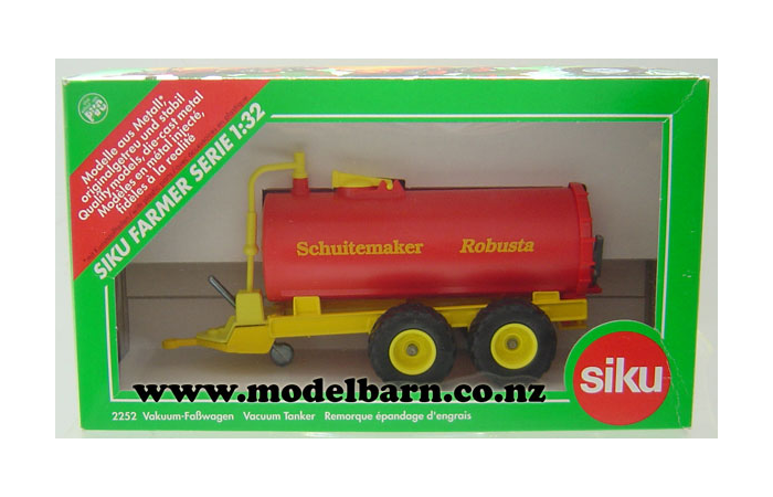 1/32 Schuitemaker Robusta Effluent Tanker (red & yellow)