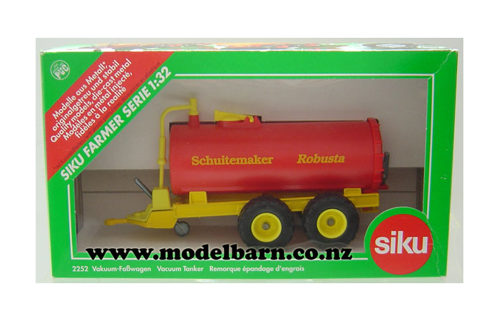 1/32 Schuitemaker Robusta Effluent Tanker (red & yellow)