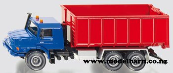 1/50 Mercedes Zetros 2733 Roll-Off Skip Truck-mercedes-Model Barn