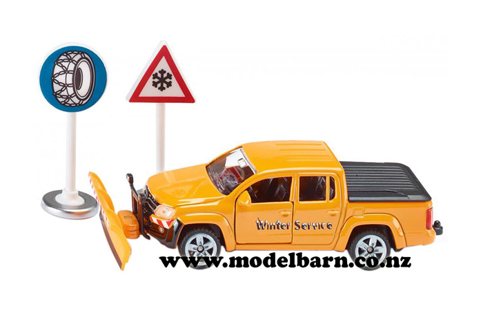 1/55 VW Amarok & Snow Plough "Winter Service"