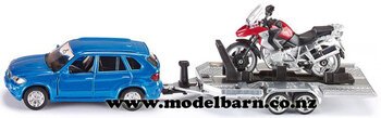 1/55 BMW X5 with Trailer & Motorbike-bmw-Model Barn