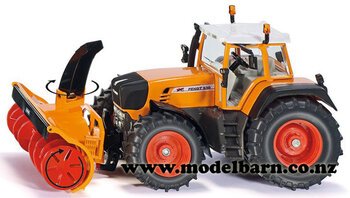 1/32 Fendt 920 Vario (orange) with Front Snow Blower-fendt-Model Barn