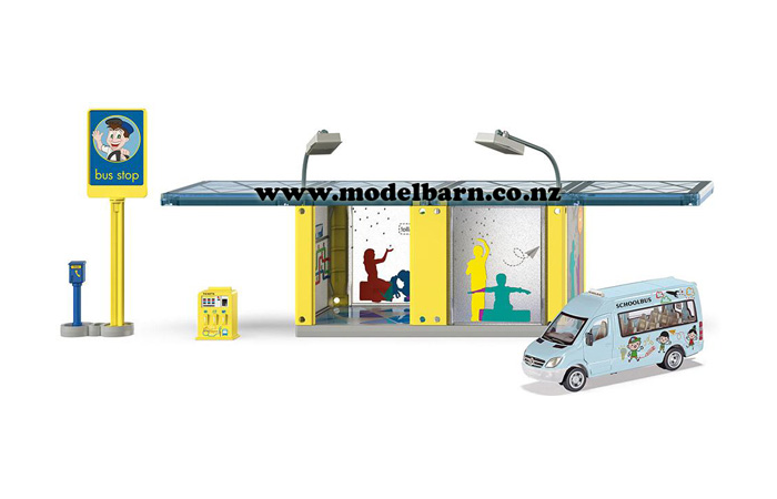 Bus Stop Play Set "Siku World"