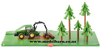 Forestry Play Set "Siku World"-parts,-accessories,-buildings-and-games-Model Barn