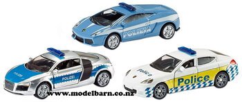 1/55 Police Super Car International Set (3)-lamborghini-Model Barn