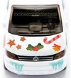 VW T5 Bus "Snowman" Kitset (white, 80mm)