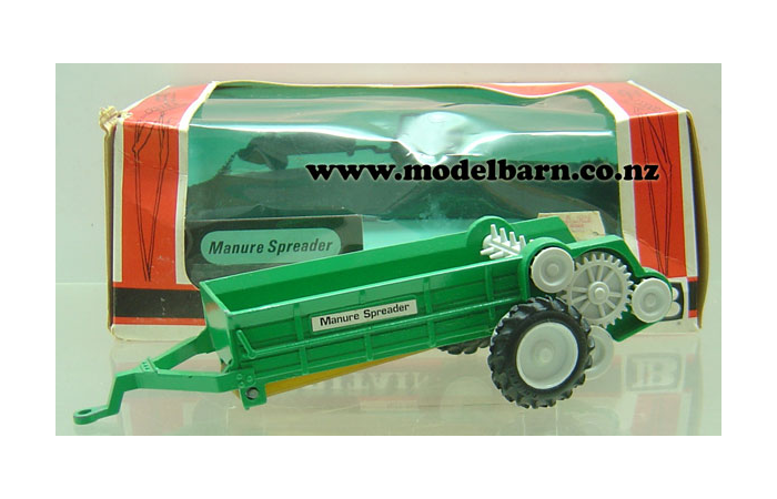 1/32 Manure Spreader (green & yellow, straw box, 1970s)