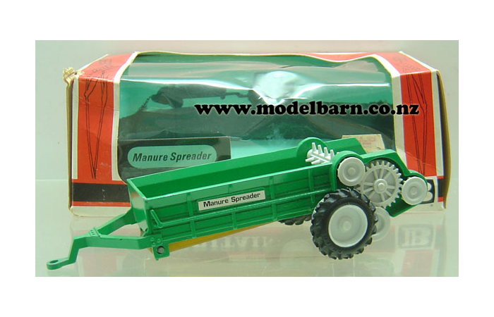 1/32 Manure Spreader (green & yellow, straw box, 1970s)