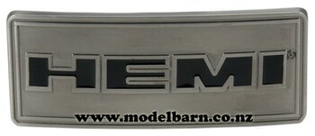 Belt Buckle Hemi (black)-belt-buckles-Model Barn
