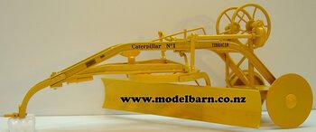 1/16 Caterpillar No. 1 Terracer Grader (yellow)-caterpillar-Model Barn