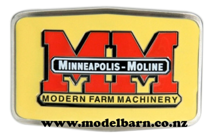 Belt Buckle Minneapolis-Moline (yellow)