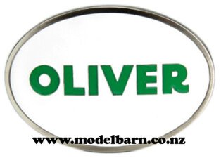 Belt Buckle Oliver (white)-belt-buckles-Model Barn