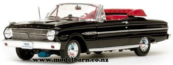 1/18 Ford Falcon Convertible (1963, Raven Black)-ford-Model Barn