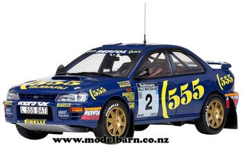1/18 Subaru Impreza 555 "Rally of NZ 1994 Winner"-other-vehicles-Model Barn