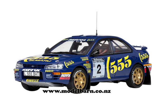 1/18 Subaru Impreza 555 "Rally of NZ 1994 Winner"