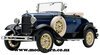 1/18 Ford Model A Roadster (1931, Riviera Blue)