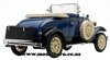 1/18 Ford Model A Roadster (1931, Riviera Blue)