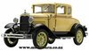 1/18 Ford Model A Coupe (1931, Bronson Yellow)