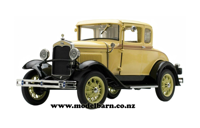 1/18 Ford Model A Coupe (1931, Bronson Yellow)