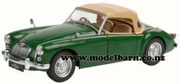 1/18 MG MGA Mk I Soft Top (1959, green)-mg-Model Barn