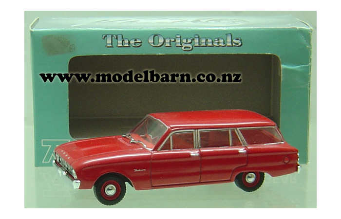 1/43 Ford XK Falcon Station Wagon (1961, Torch Red)