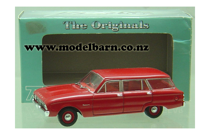 1/43 Ford XK Falcon Station Wagon (1961, Torch Red)