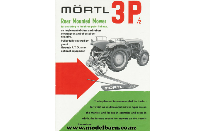 Mortl 3P/2 Rear Mounted Mower Brochure