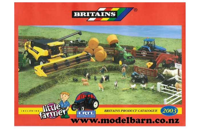 Britains 2003 Trade Catalogue