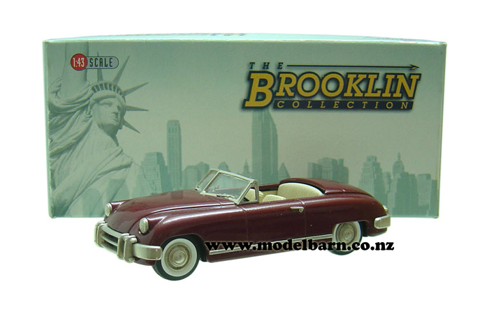 1/43 Muntz Jet Convertible (1952, maroon)