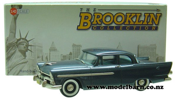 1/43 Plymouth Plaza Club Coupe (1956, dark blue) - Vehicles