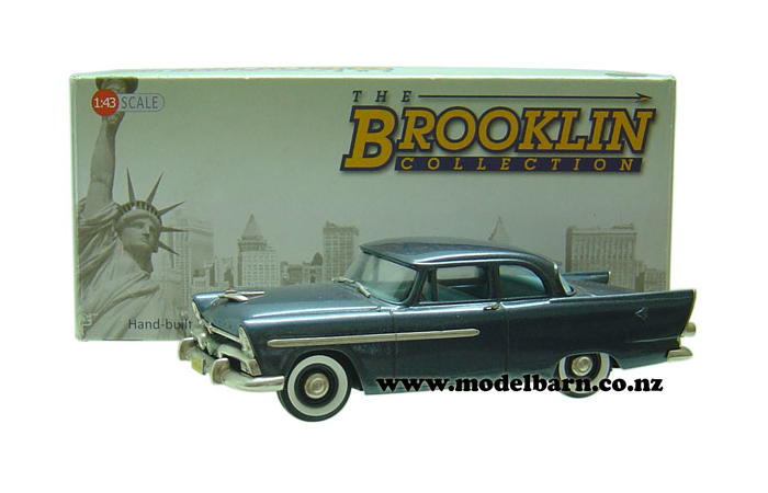 1/43 Plymouth Plaza Club Coupe (1956, dark blue) - Vehicles