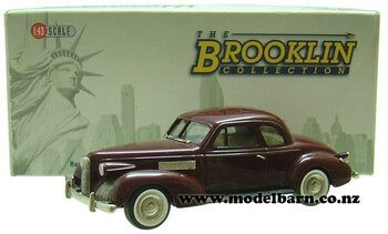 1/43 LaSalle 5-Window Coupe (1939, maroon)-other-vehicles-Model Barn
