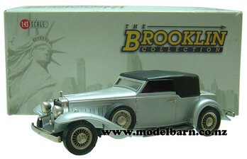 1/43 Stutz DV-32 Victoria Convertible (1933, silver & black)-other-vehicles-Model Barn