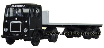 1/76 Bristol HA & Semi Flat Deck Trailer "Phil Black Ltd"-other-trucks-Model Barn
