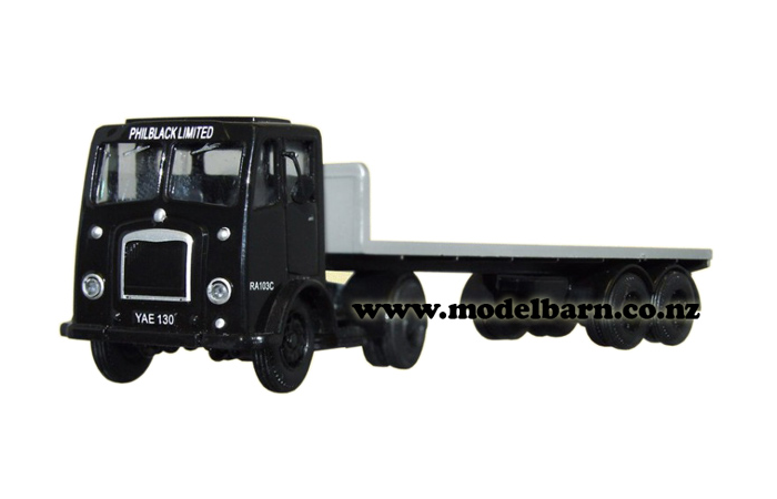 1/76 Bristol HA & Semi Flat Deck Trailer "Phil Black Ltd"